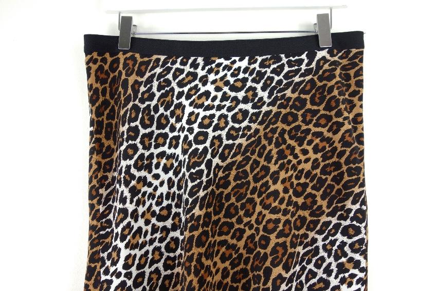 Elizabeth & James Leopard Print Adina Skirt