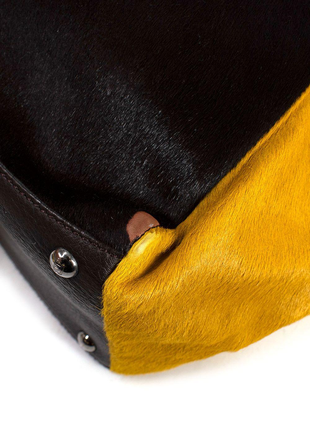 Fendi 2Jours Calf Hair Tote Bag
