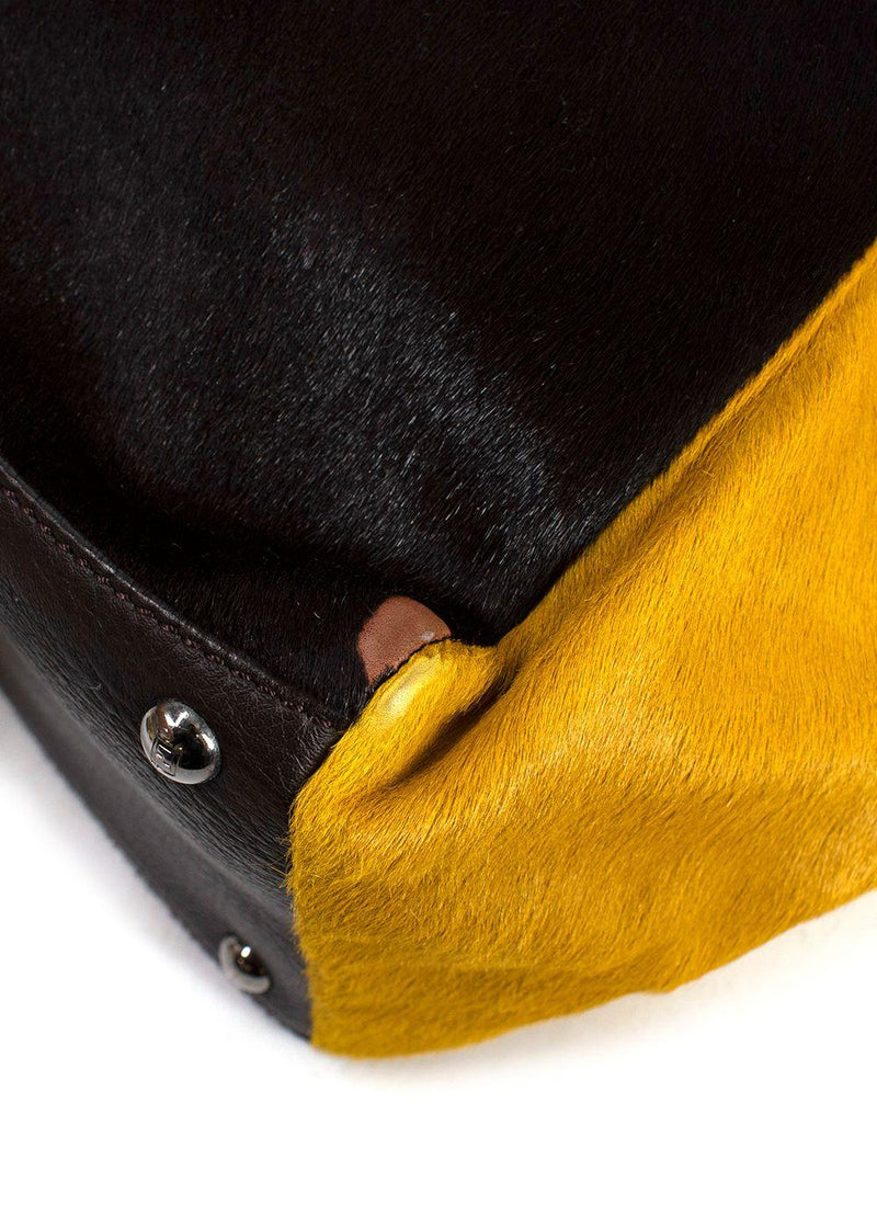 Fendi 2Jours Calf Hair Tote Bag