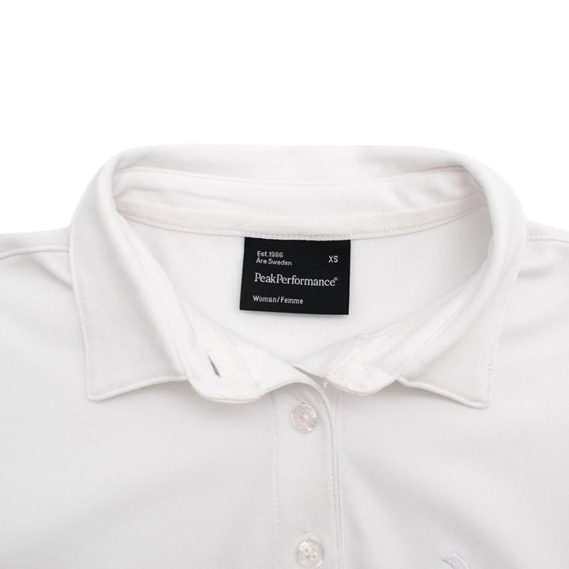 Peak Performance White Polo Shirt