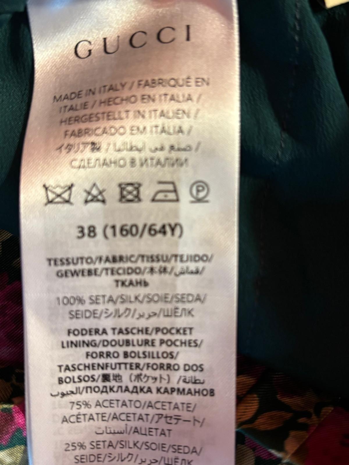 Gucci Floral Silk Shirt
