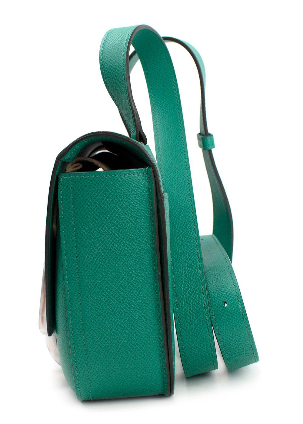 Hermes Vert Jade Epsom Della Cavalleria Shoulder Bag