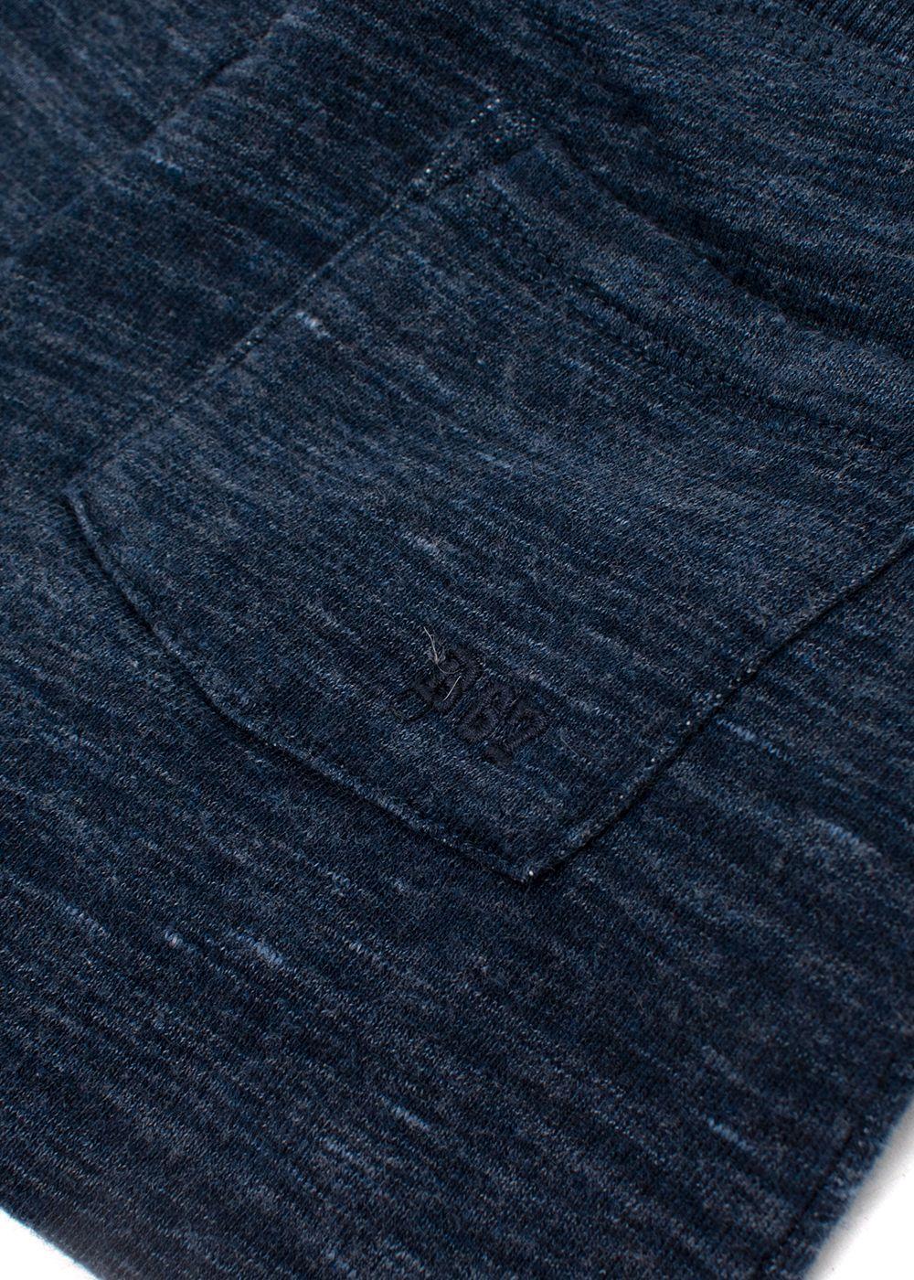 Dark Blue Jersey Shorts