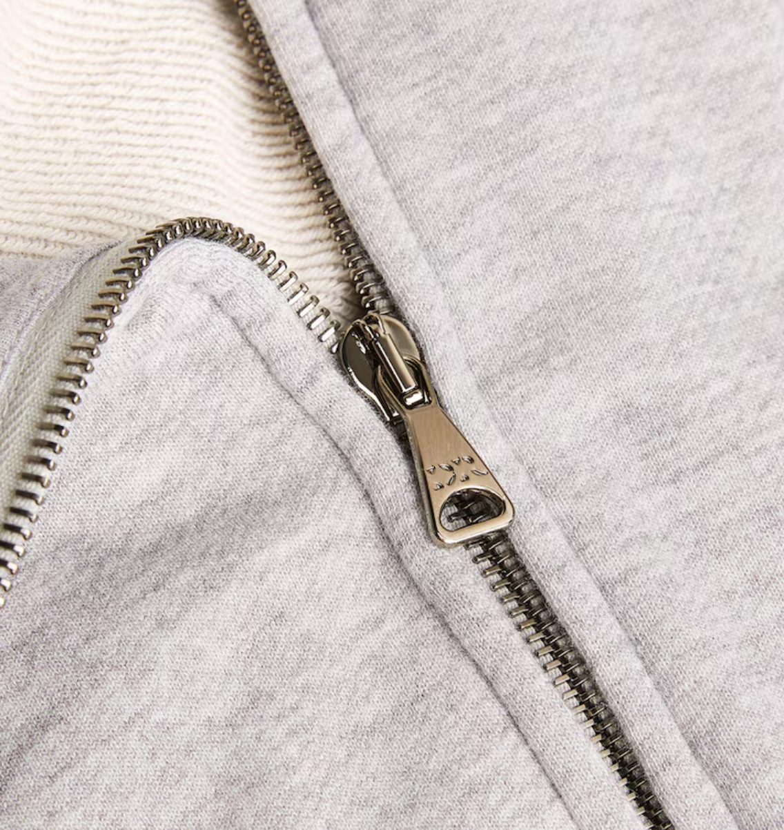 Derek Rose Grey Quinn Zip-Up Hoodie