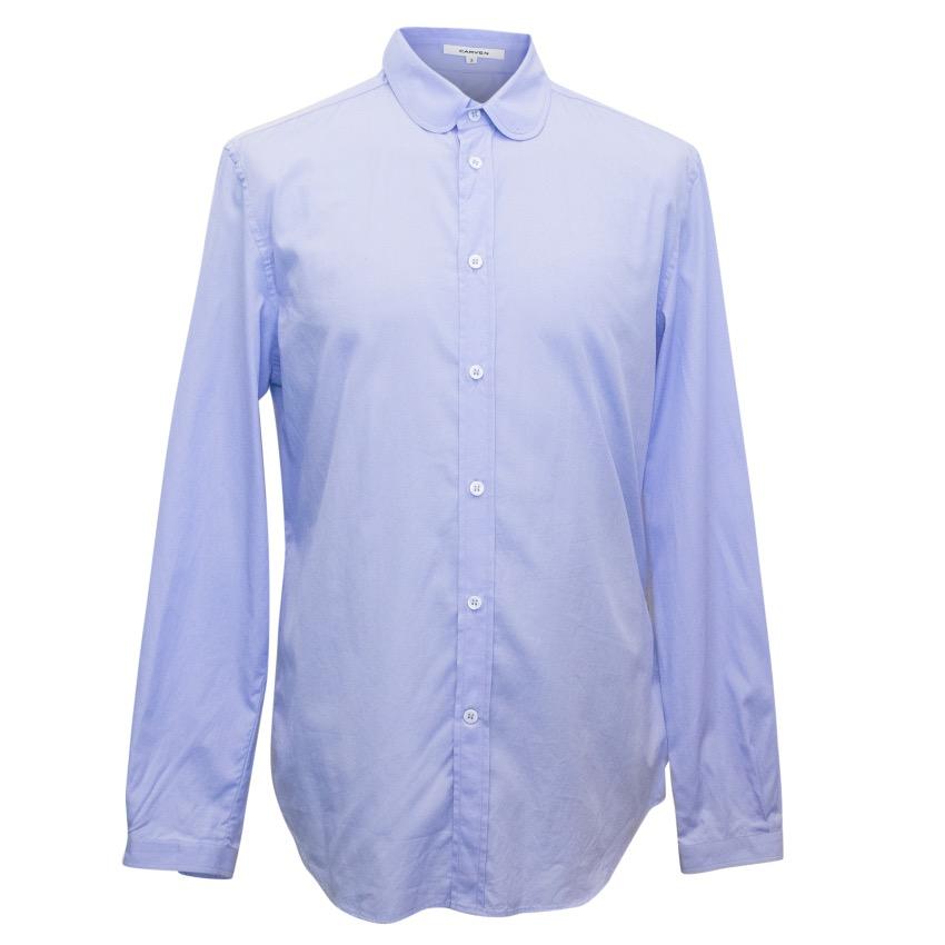 Carven Mens Blue Shirt