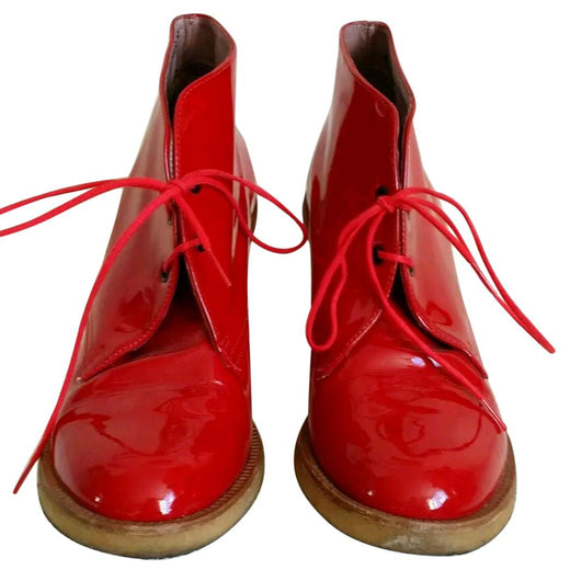 Robert Clergerie Patent Leather Ankle Boots