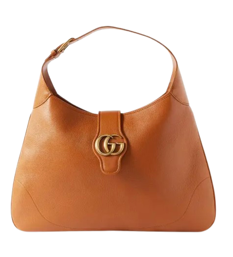 Gucci Camel Aphrodite Shoulder Bag