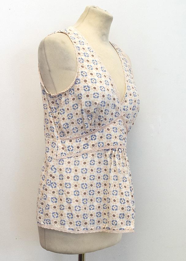 Rutzou Floral Top