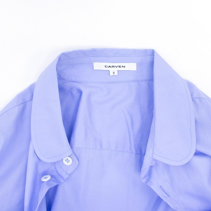 Carven Mens Blue Shirt