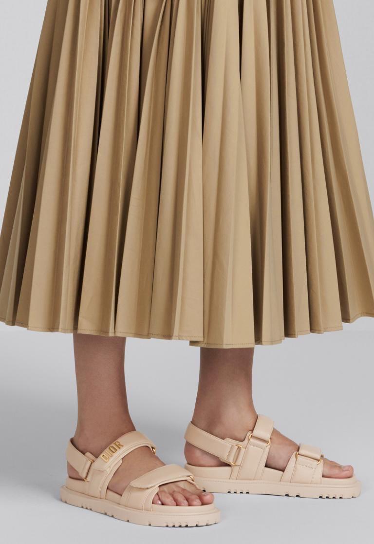 Dior Nude Pink Dior Act Sandals