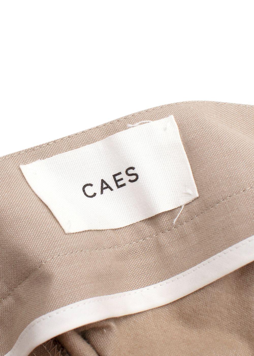 Caes Beige Midi Skirt