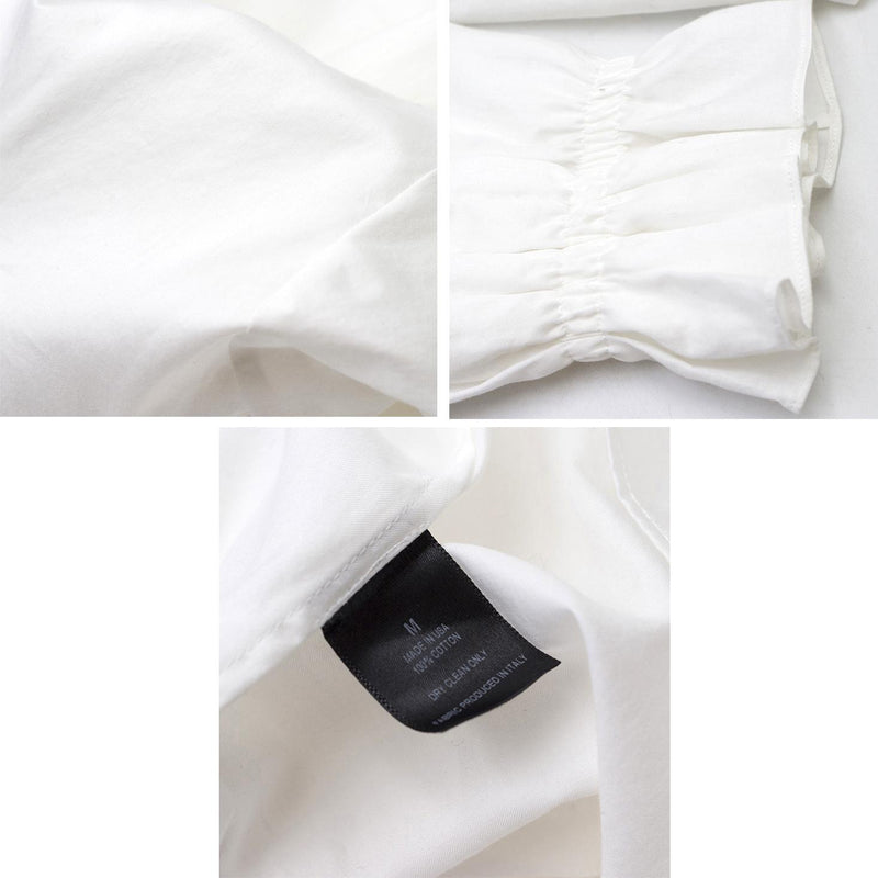 Johnathan Cohen White Tie-back Long Sleeved Tunic