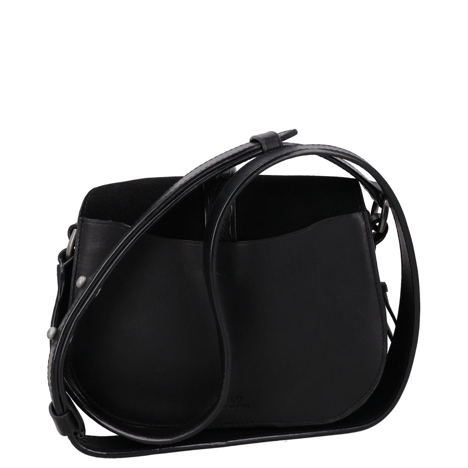 Polo Ralph Lauren Buckled Saddle Crossbody Bag