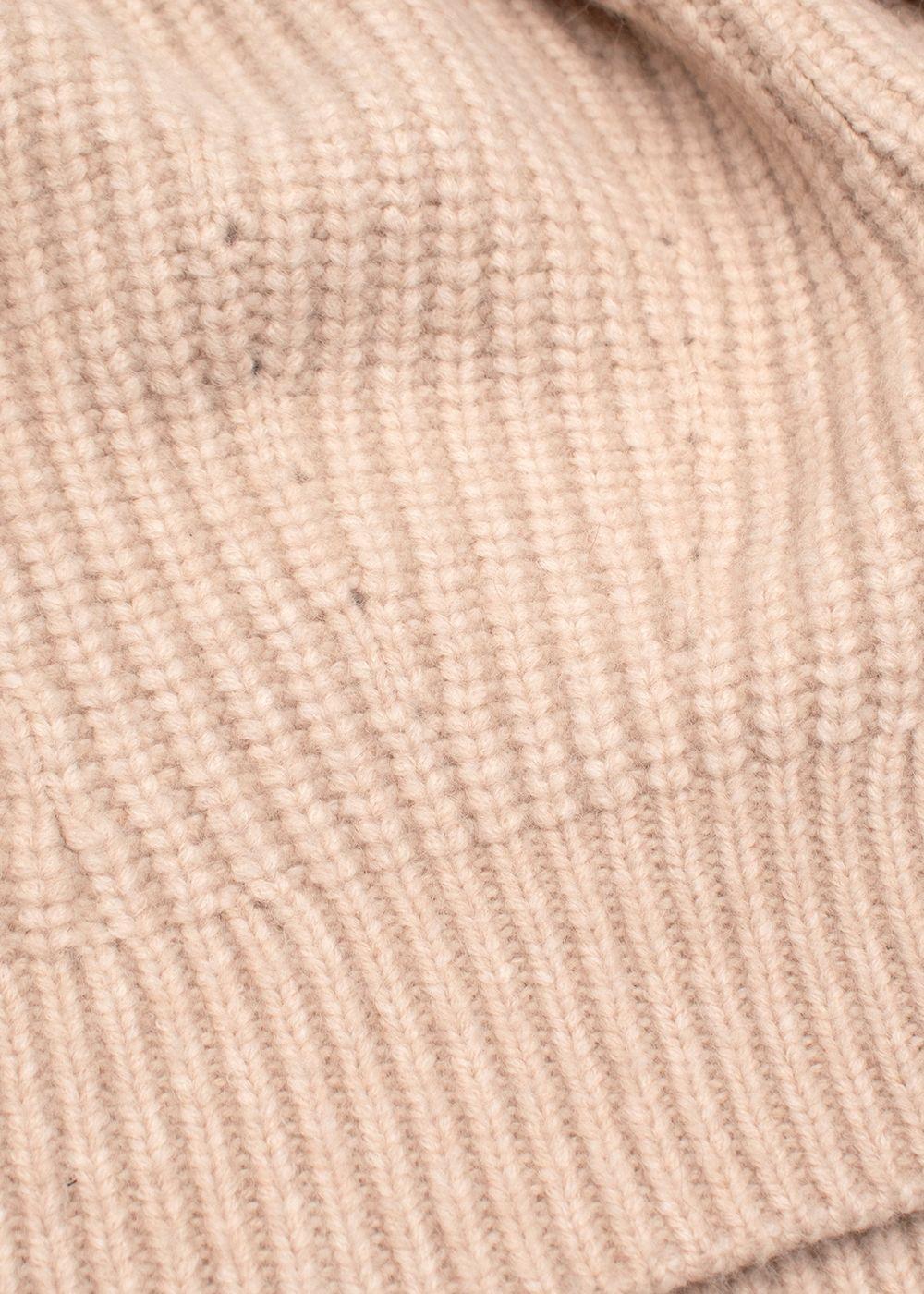 Ulla Johnson Beige Chunky Knit Jumper