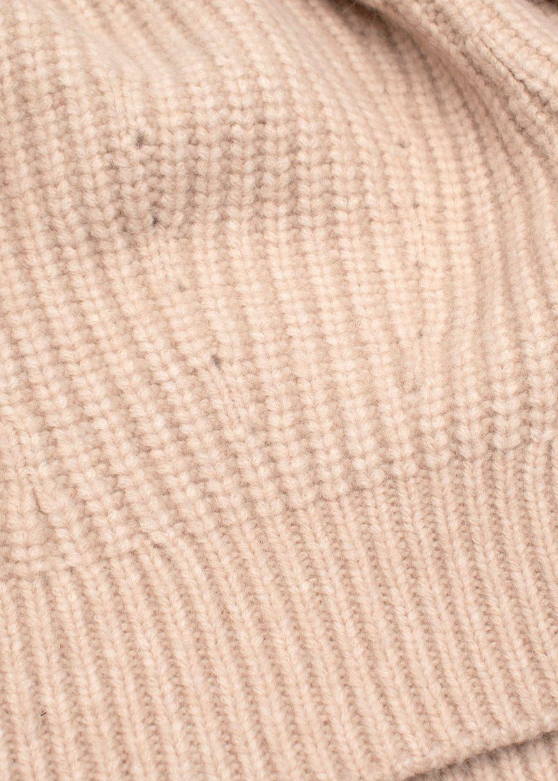 Ulla Johnson Beige Chunky Knit Jumper