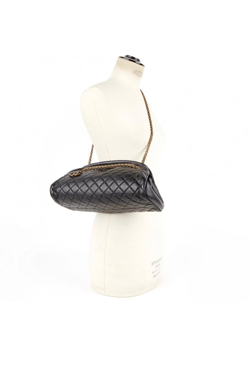 Chanel Black Mademoiselle Bowling Bag