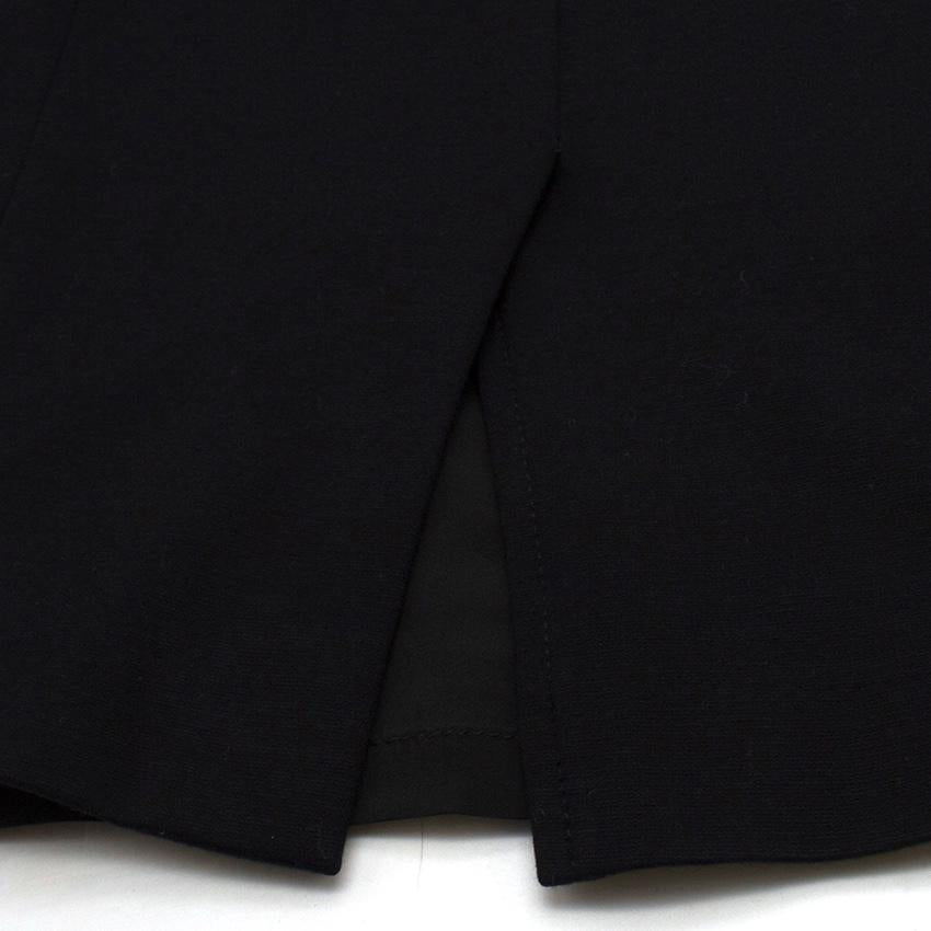 Peter Reinwald Black Quilted Sleeveless Dress