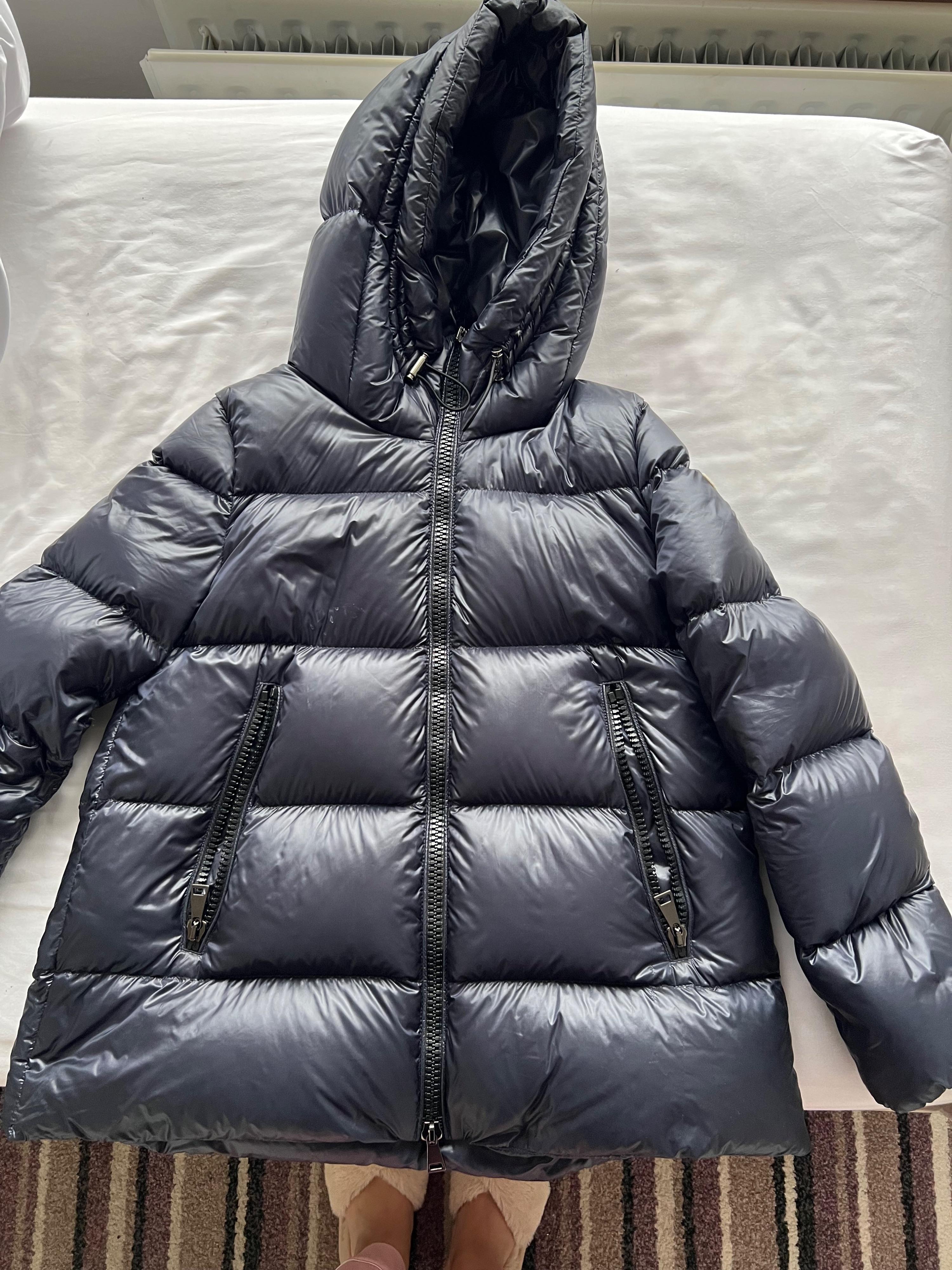 Moncler Navy Seritte Puffer Jacket