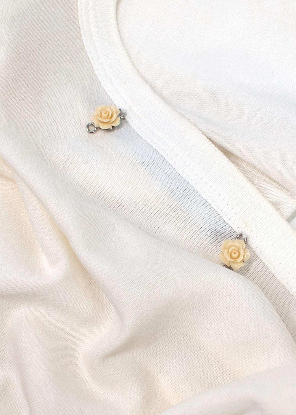 Dolce & Gabbana Ivory "Millennials" Logo T-Shirt
