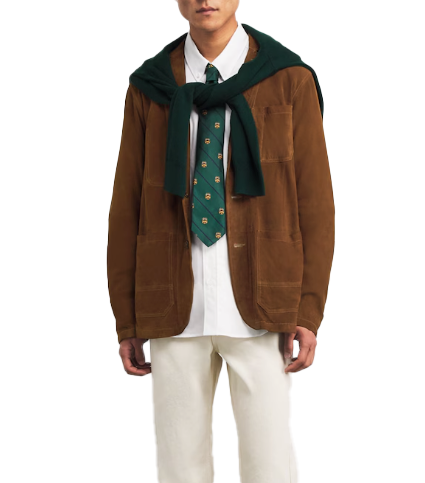 Polo Ralph Lauren Suede Unstructured Blazer