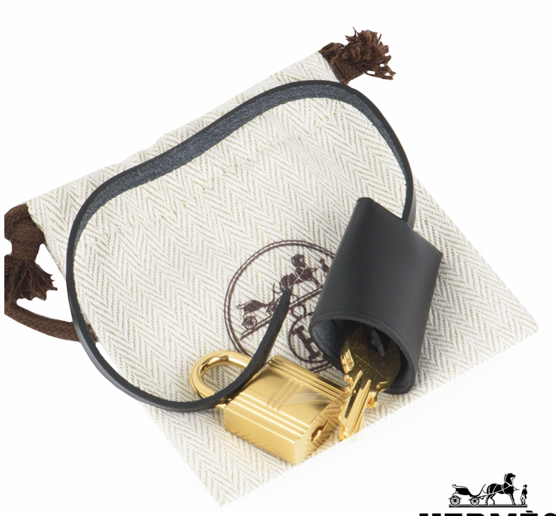 Hermès Noir/ Hunter Zip Retourne 31cm Herbag