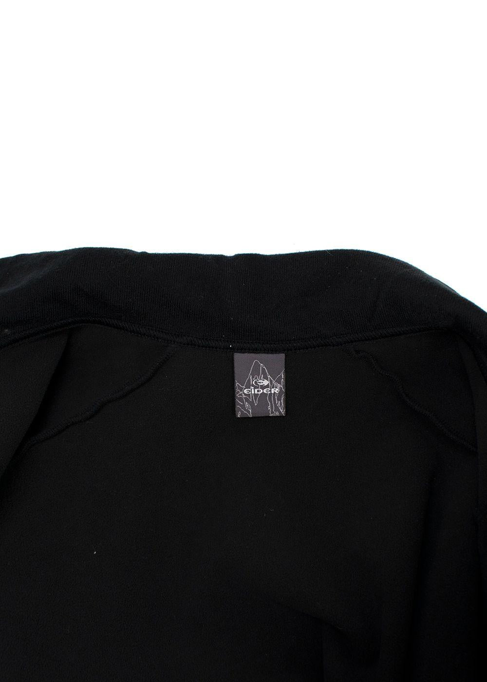 Eider Black Sports Zip Jacket