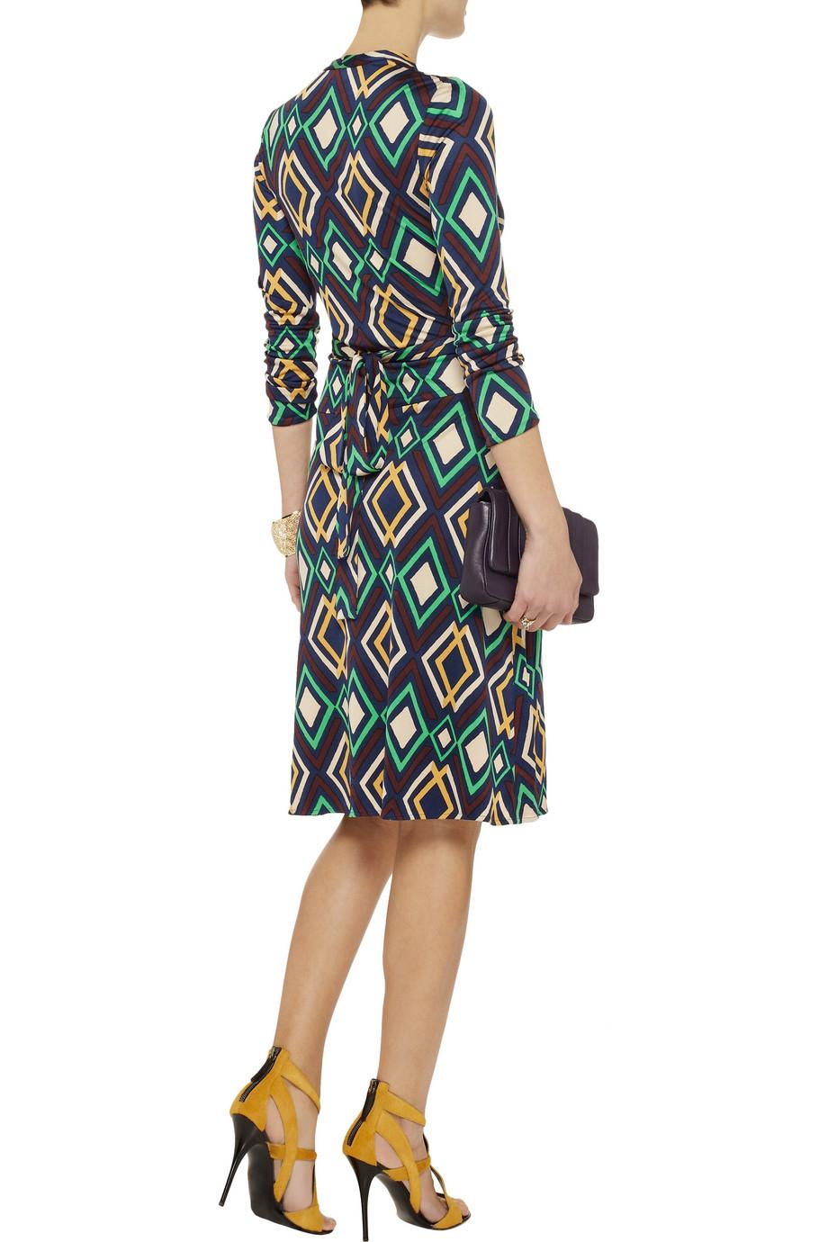 ISSA LONDON DIAMOND PRINT SILK JERSEY DRESS NEW WITH TAG UK8 US4