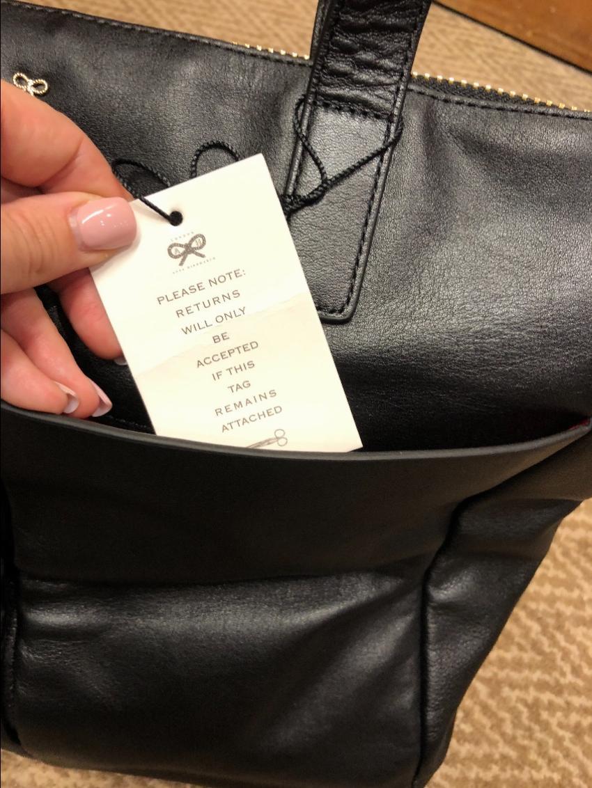 Nevis Zipped Leather Tote