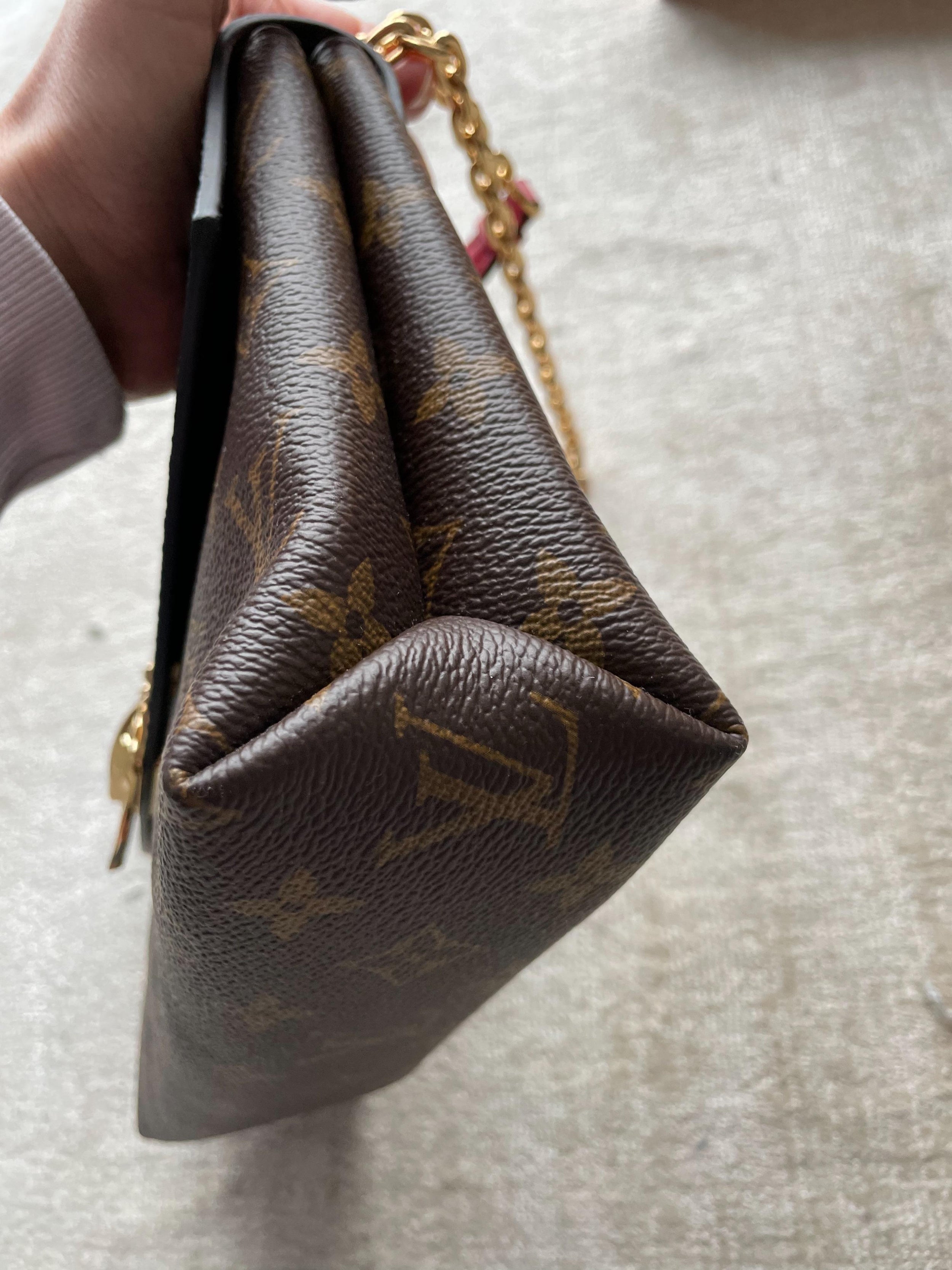 Monogram Canvas Saint Placide Chain Strap Bag