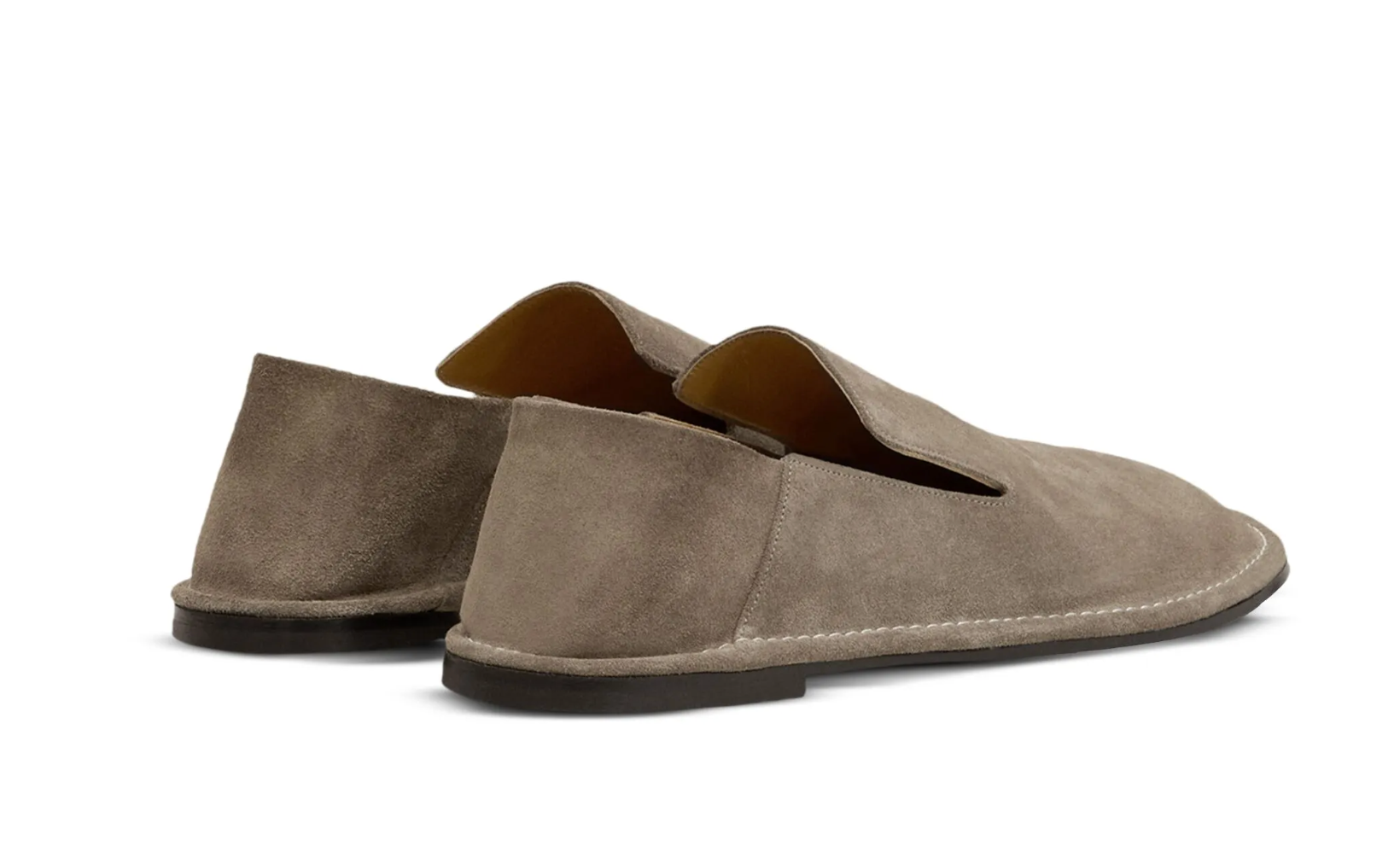 AMI Paris Suede Slippers