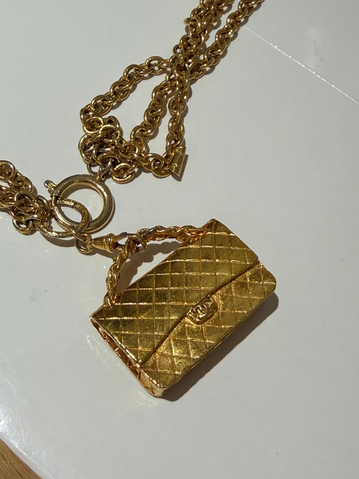 Chanel Vintage Gold Plated Necklace/Belt 2001