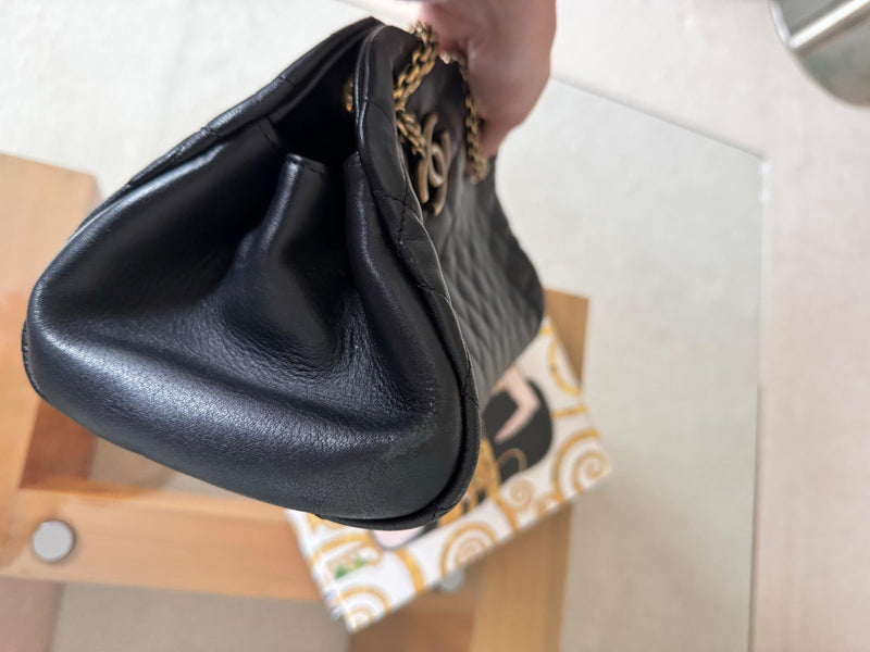 Chanel Black Mademoiselle Bowling Bag