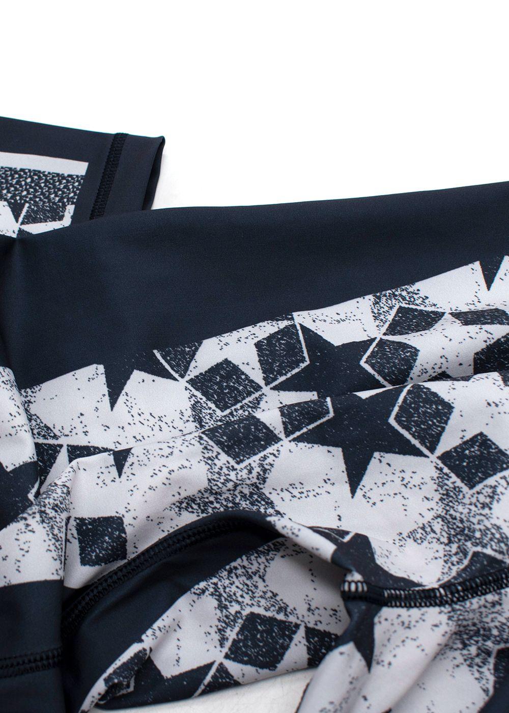 Christian Dior Navy 'Lucky Star' Printed Leggings