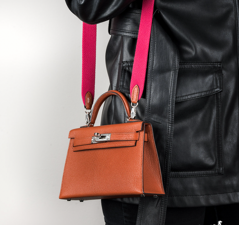 Hermès Cuivre Chèvre Mysore Leather Mini Kelly with Palladium Hardware