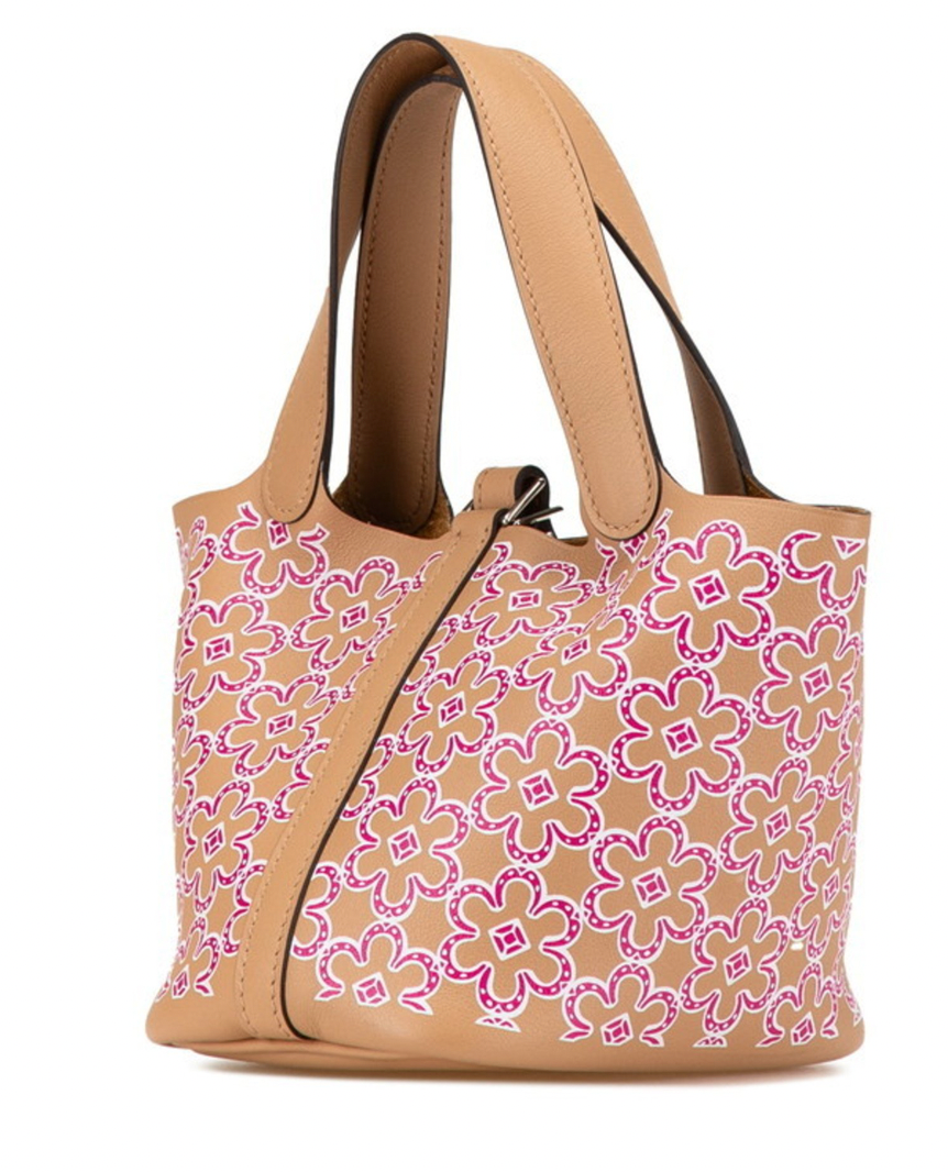 Hermes Micro Swift Lucky Daisy Picotin Lock 14 handbag