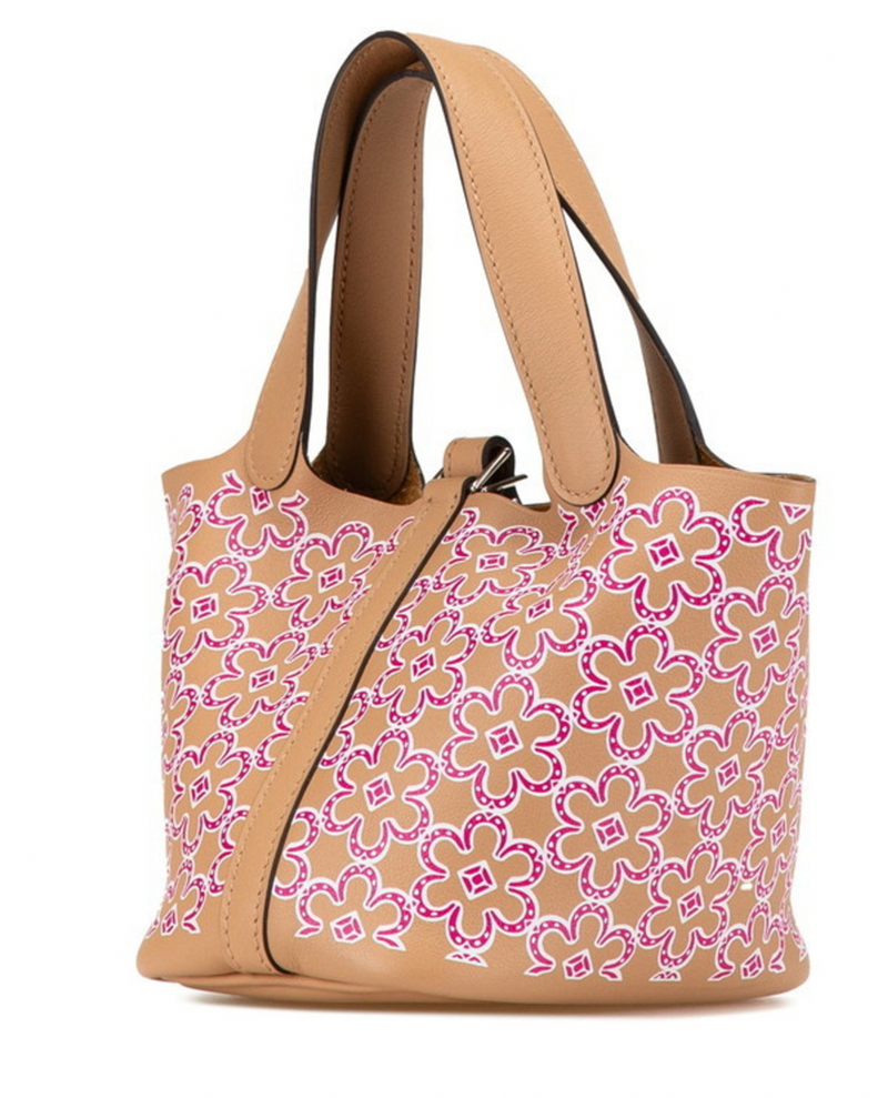 Hermes Micro Swift Lucky Daisy Picotin Lock 14 handbag