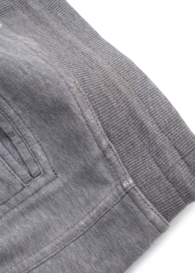 Brunello Cucinelli Grey Cuffed Sweatpants