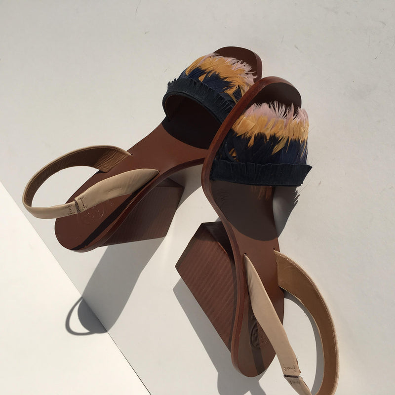 Tory Burch Block Heel Sandals