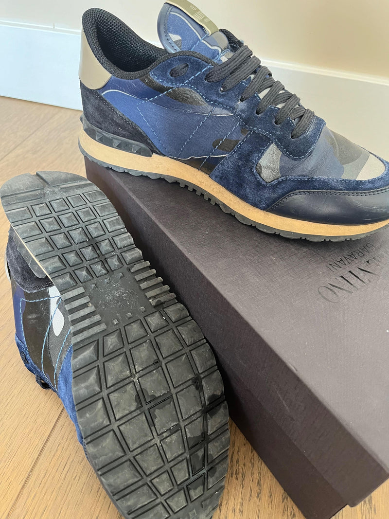 Valentino Rockstar Camo Trainers