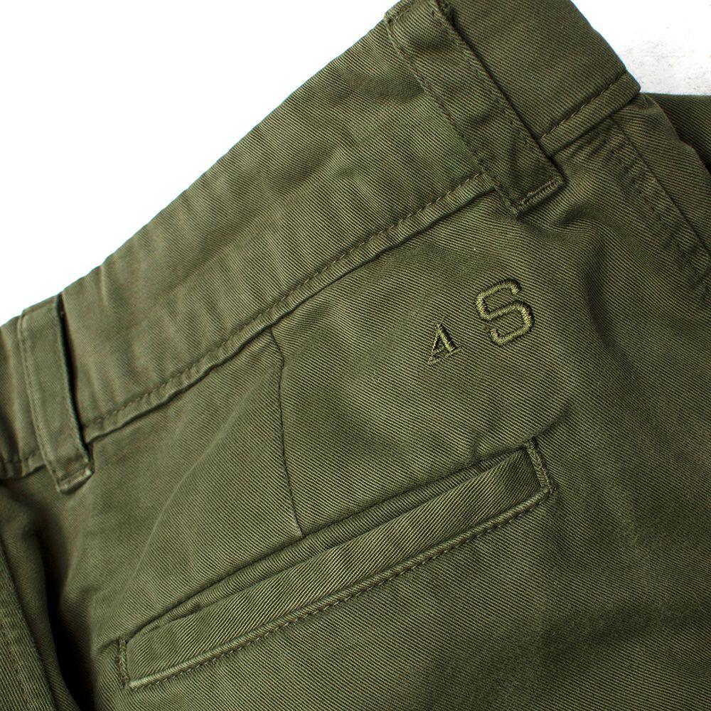 Acne Studios Army Green Trousers