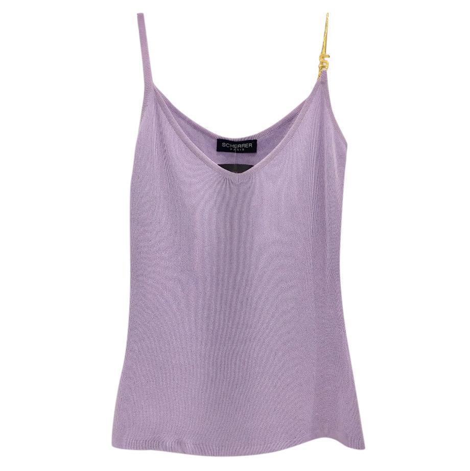 Scherrer Paris Purple Top