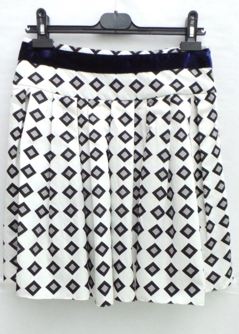 Vera Wang Lavender Label Patterned Skirt