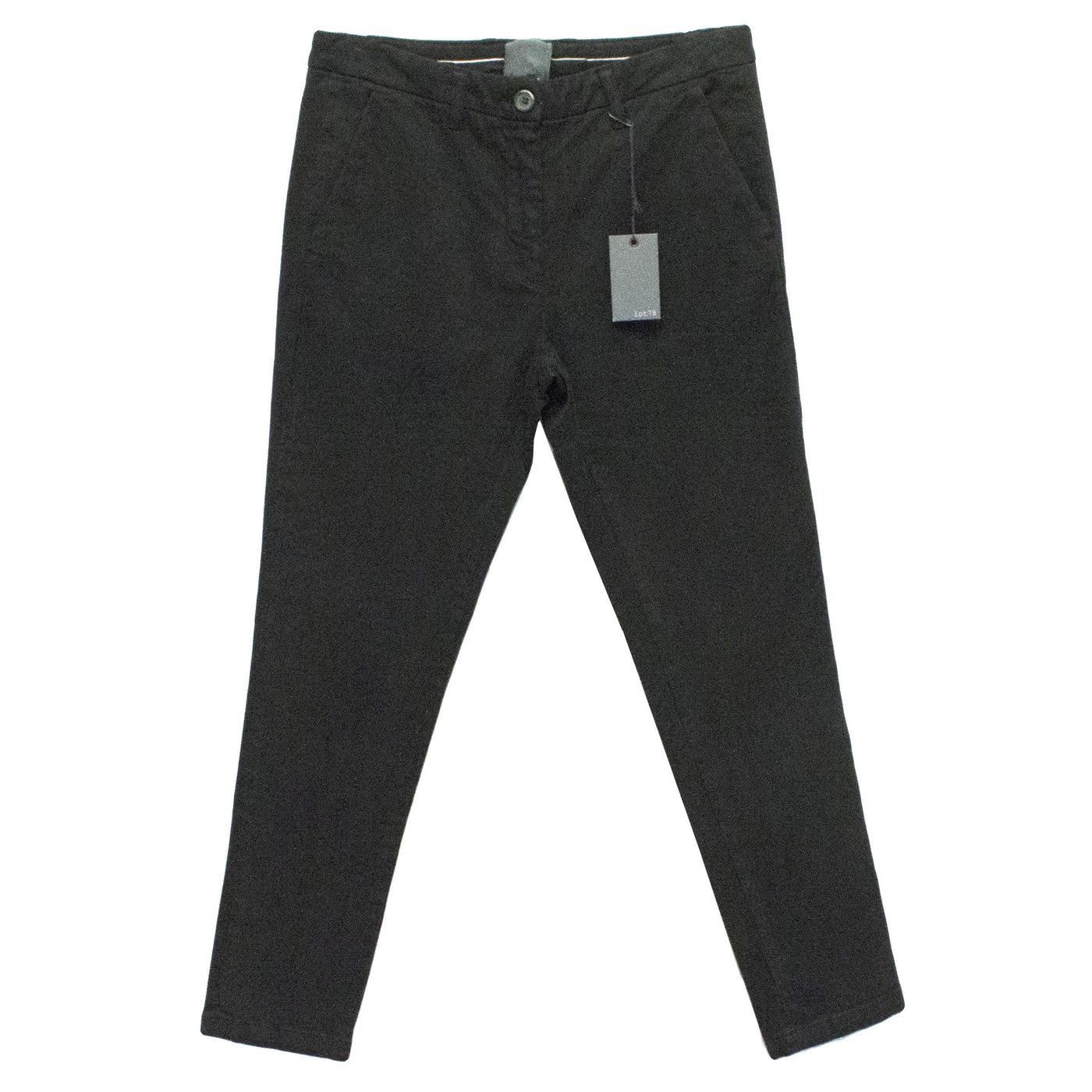 Lot78 Black Chino Trousers