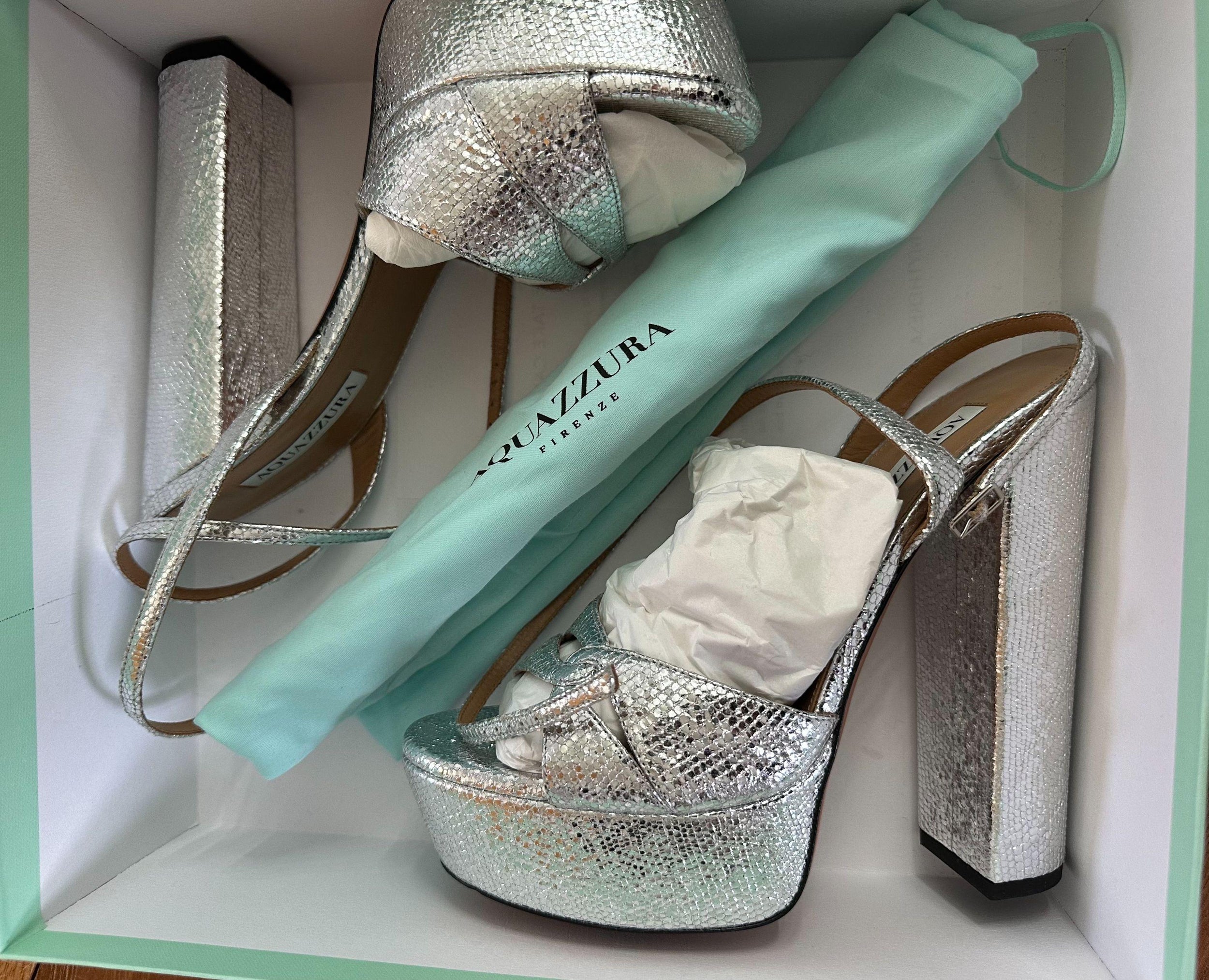 Silver Sinner 140 Sandals