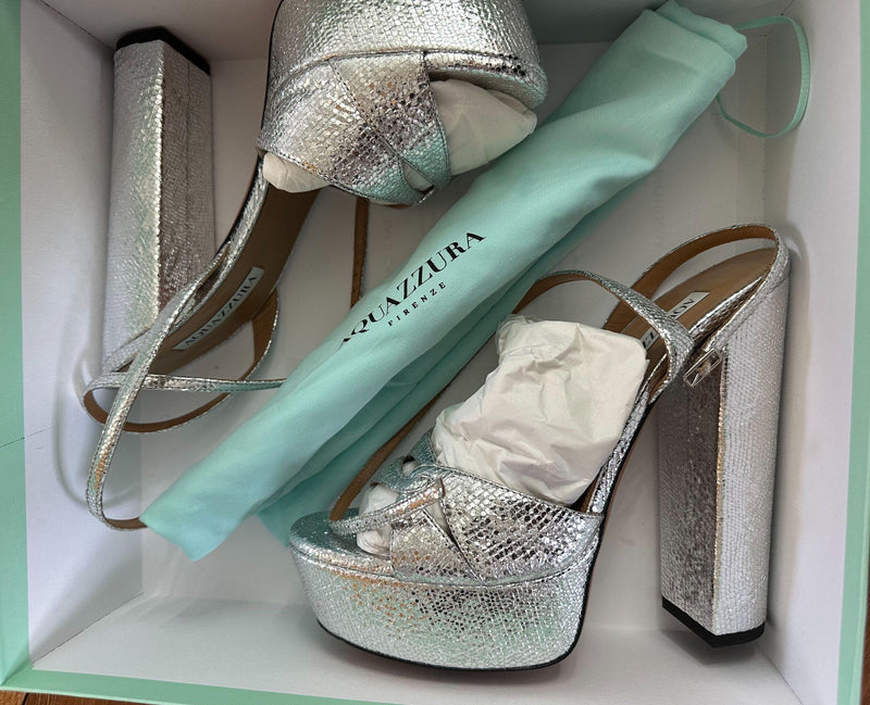 Silver Sinner 140 Sandals