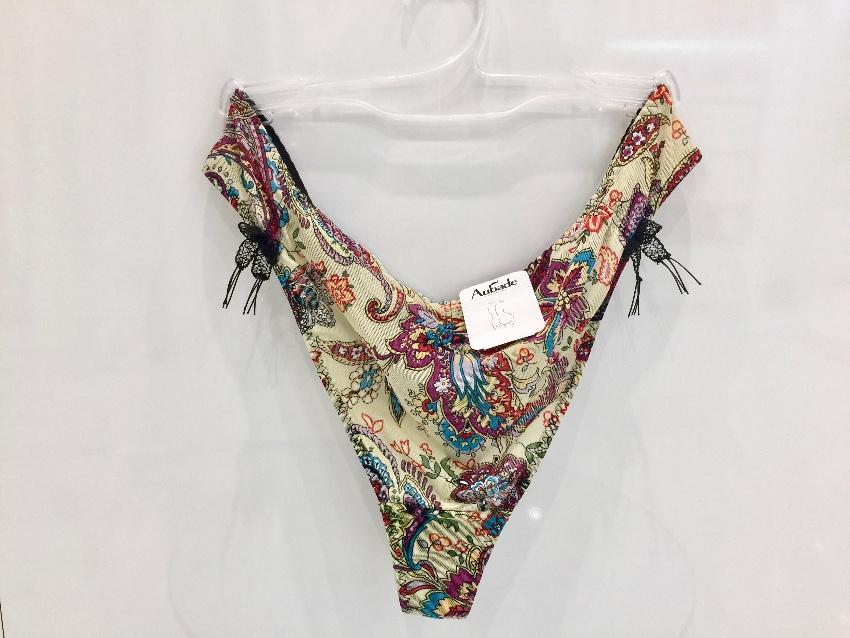 Aubade Limited Edition Paisley Tulle & Lace Tanga