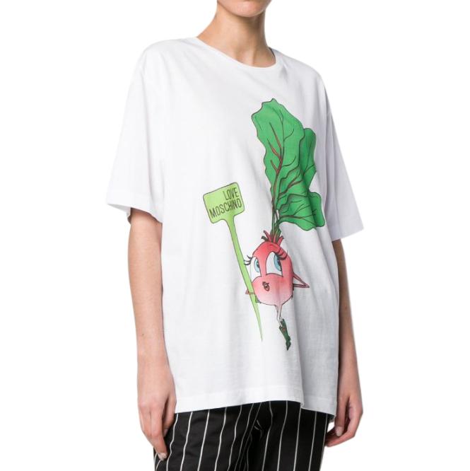 Love Moschino Turnip print T-shirt