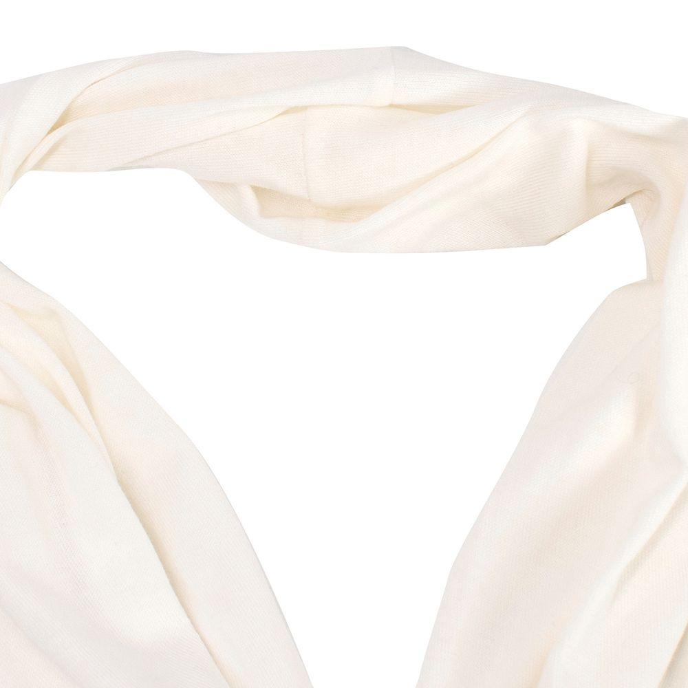 Ralph Lauren Blue Label Ivory Cotton-blend Halterneck Top