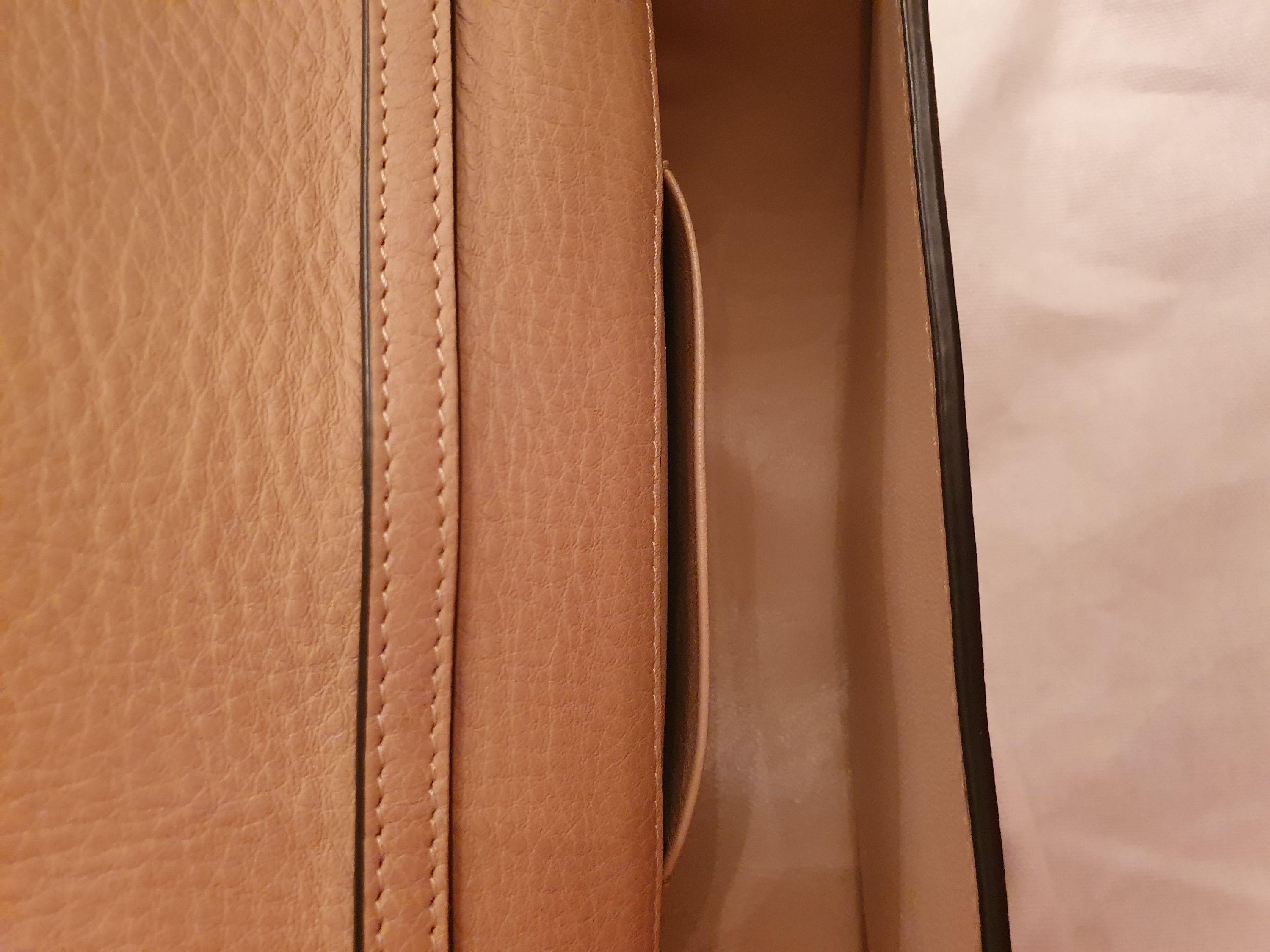 Nude-Pink Leather Nile Minaudiere