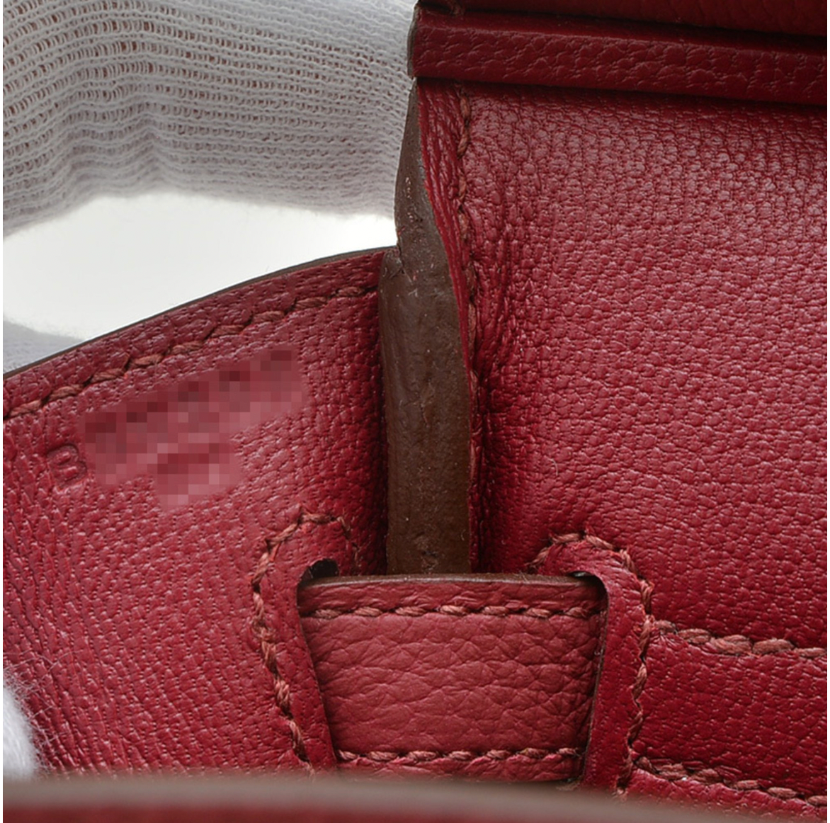 Hermès Birkin 25 Rouge Grenate Togo Leather With Gold Hardware